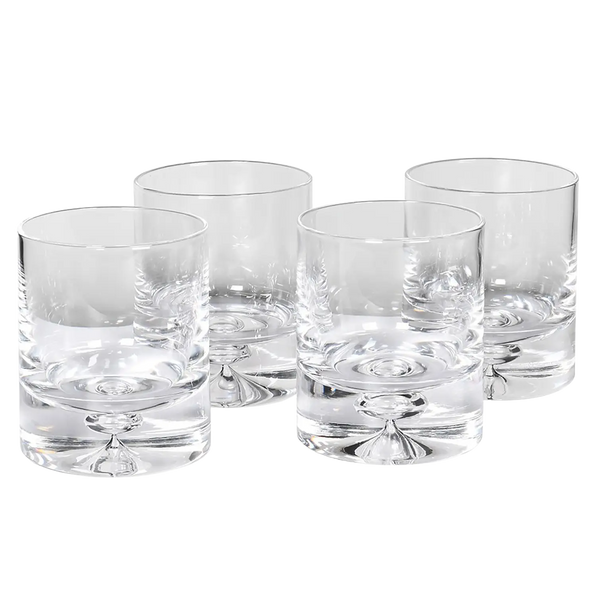 Set Of Two Hand Blown Tumblers