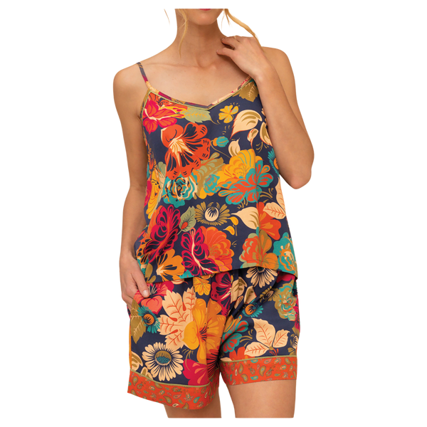 Powder Vintage Floral Cami Pyjamas for Women