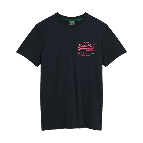 Superdry Neon Vintage Logo T-Shirt for Men