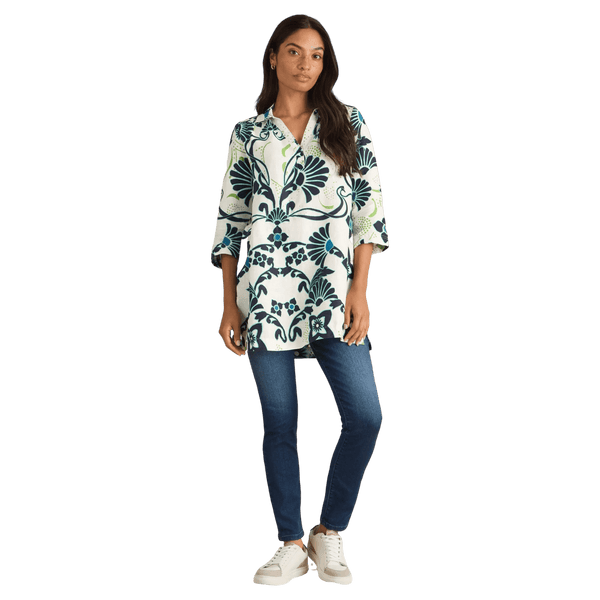 White Stuff Blake Linen Tunic