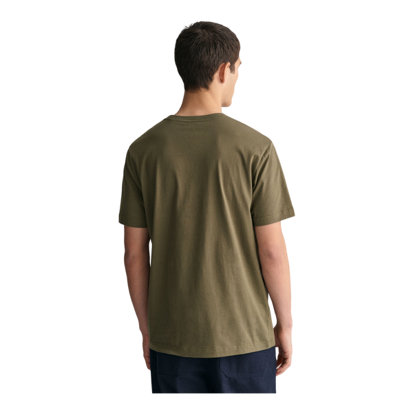 GANT Reg Archive Shield Embroidered Short Sleeve T-Shirt