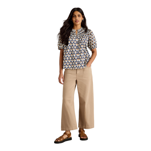 White Stuff Ariel Mix Print Top