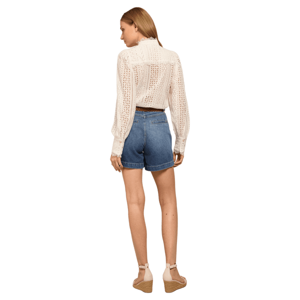 Holland Cooper Utility Denim Shorts