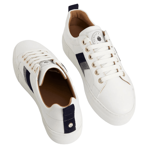 Fairfax & Favor Alexandra Platform Leather Trainer