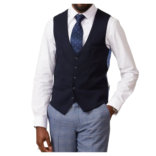 Marc Darcy Kelvin Single Breasted Waistcoat for Men