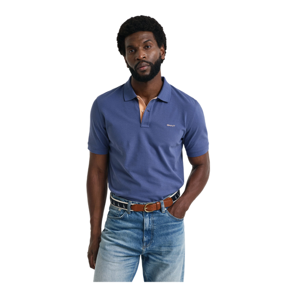 GANT Contrast Piqué Short Sleeve Polo Shirt