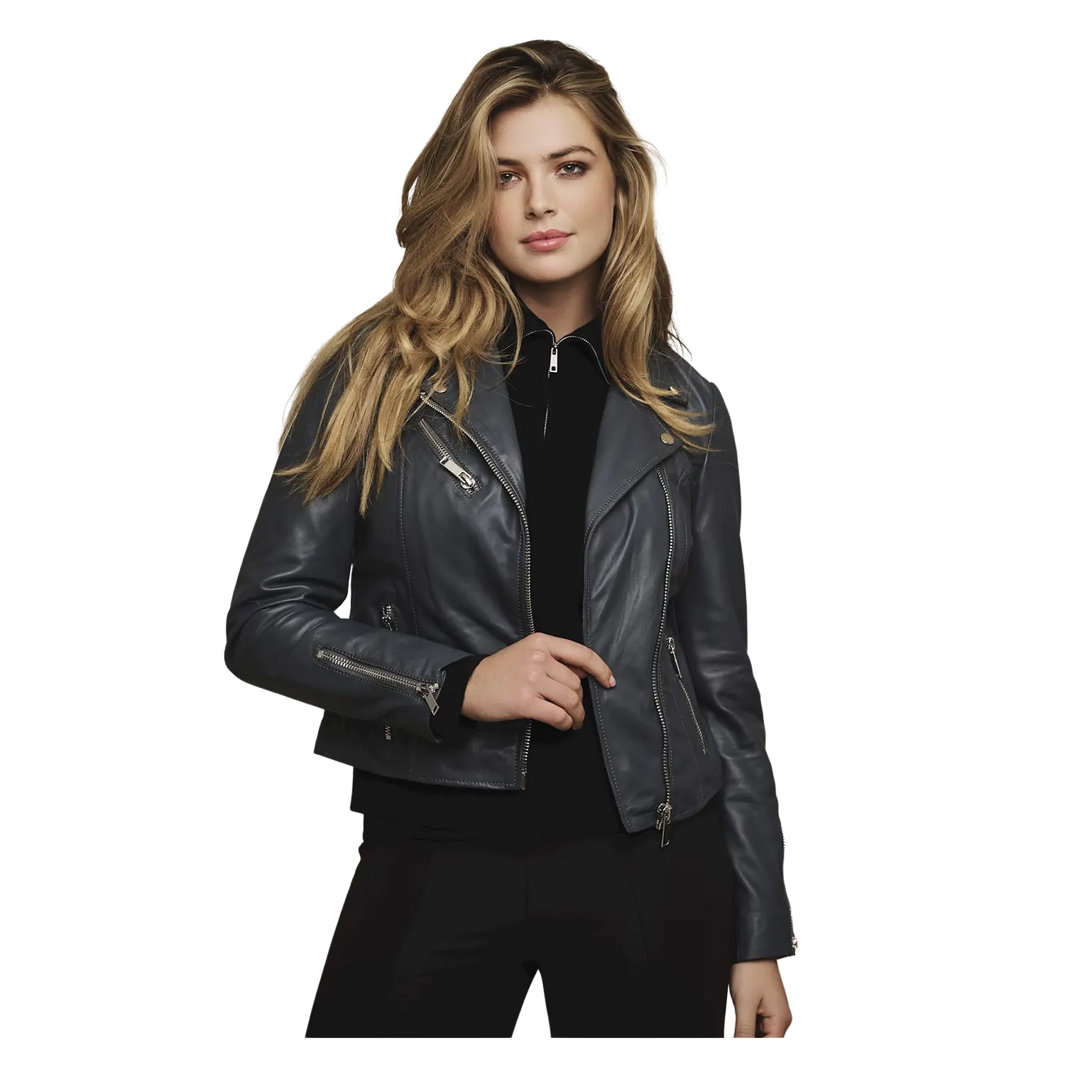 Pelle womens 2025 leather jacket
