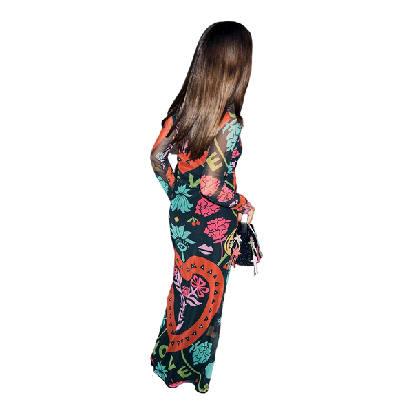 Never Fully Dressed Amara Mesh Dress