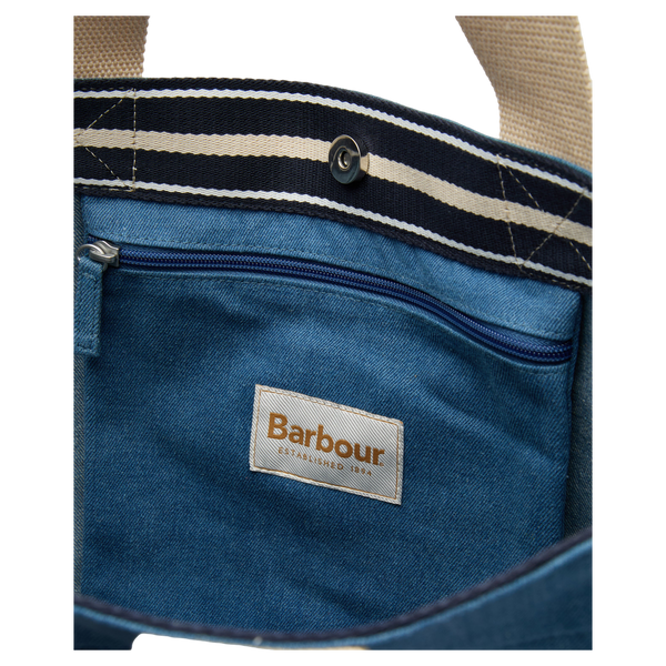 Barbour Emily Denim Tote Bag