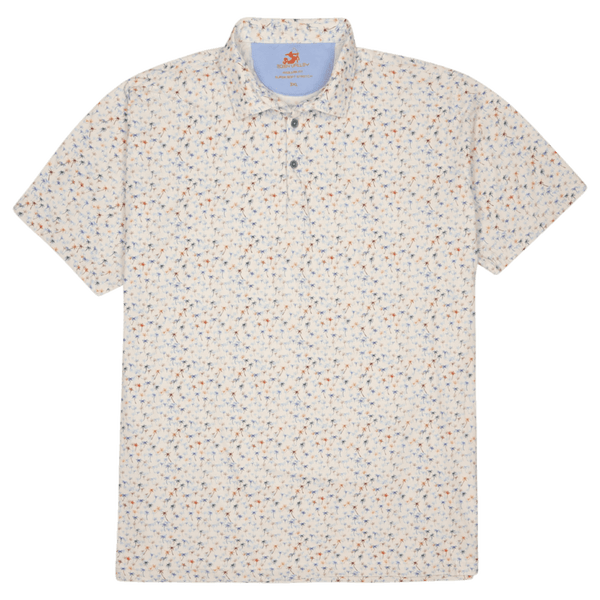Eden Valley Short Sleeve Palm Trees Polo Shirt