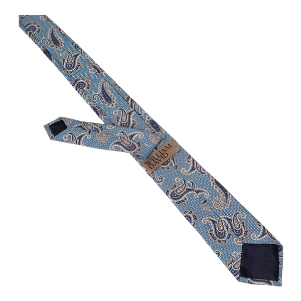 William David Textured Paisley Printed Tie