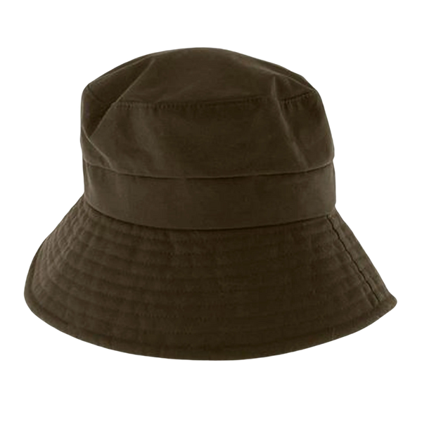 Dents Waxed Cotton Hat with Abraham Moon Underside
