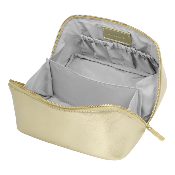 Katie Loxton Patent Crackle Make Up Bag And Wash Bag - Medium
