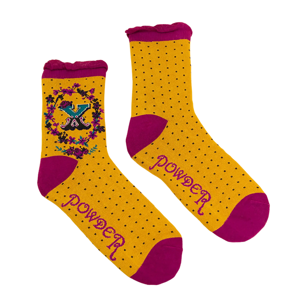 Powder A-Z Ankle Socks