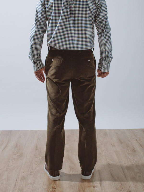 Golding Corduroy Trousers In Olive