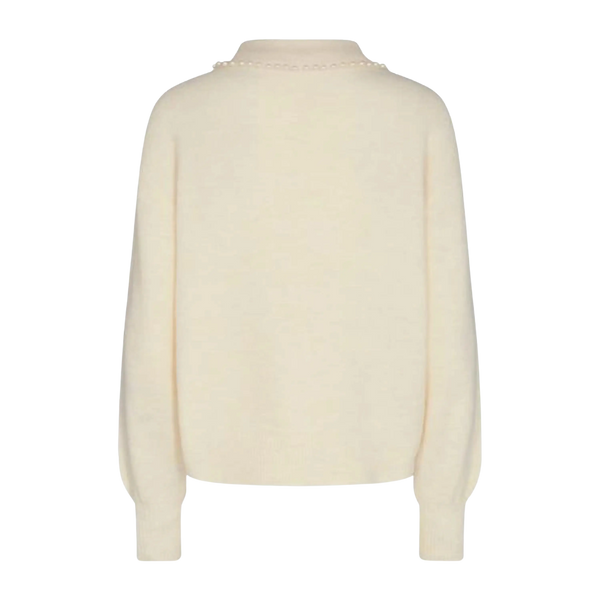 Soya Concept Nessie Jumper with Pearl Trim Collar for Women