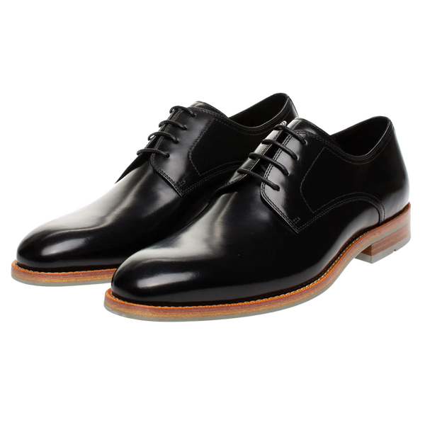 John White Lyon Plain Derby Shoes for Men