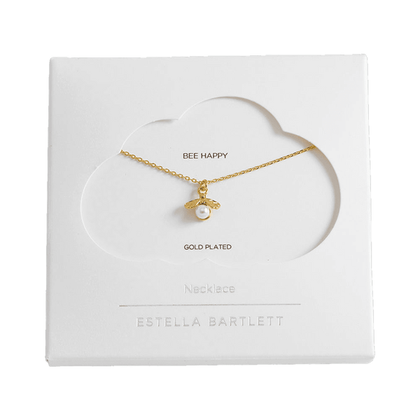 Estella Bartlett Pearl Bee Necklace