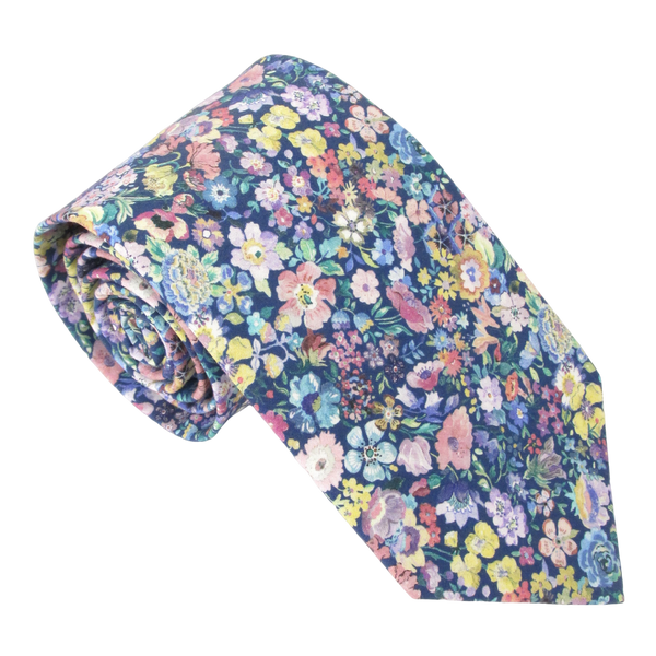 Van Buck Extra Long Tie Made With Liberty Fabric