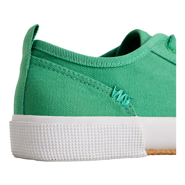White Stuff Pippa Canvas Lace Up Trainers