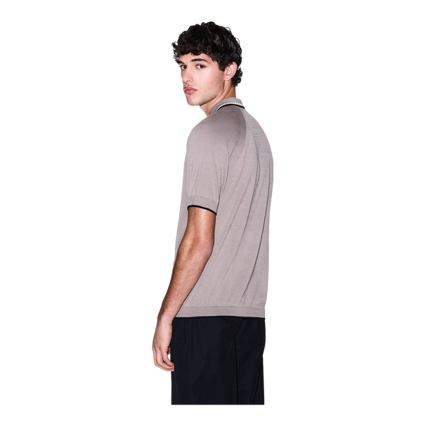 Armani Exchange Short Sleeve Knitted Polo Shirt