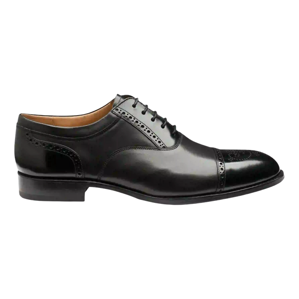 Loake Woodstock Shoes for Men in Black