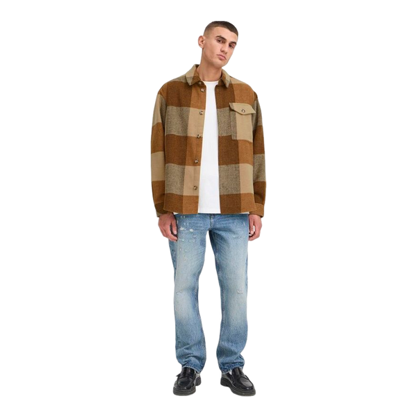 !SOLID Check Overshirt
