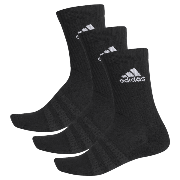 Adidas Cushion Crew 3 Pair Pack Sports Socks
