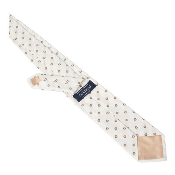 Golding Flower Neat Woven Tie