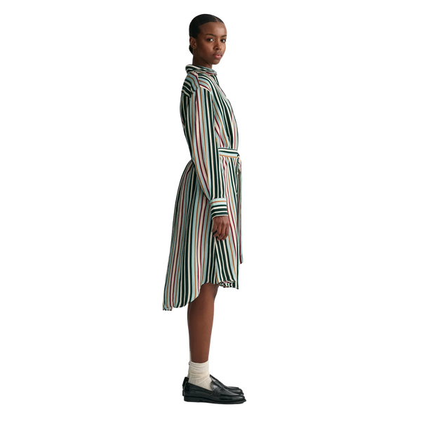 GANT Relaxed Multi Striped Shirt Dress