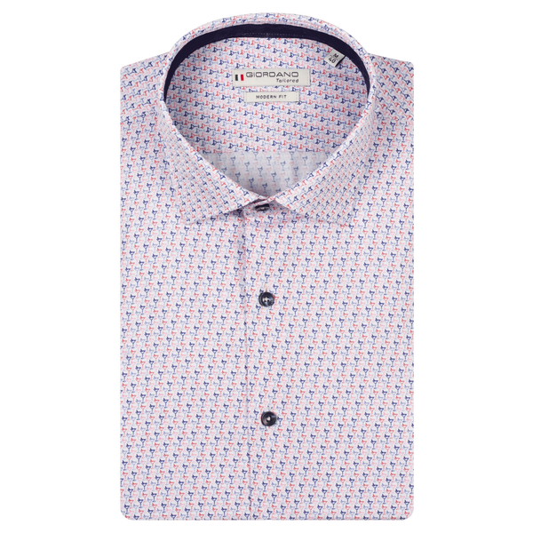 Giordano Cocktail Glass Print Long Sleeve Shirt
