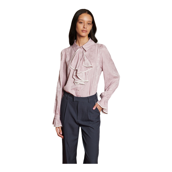 Sister Jane Bow Touch Ruffle Blouse