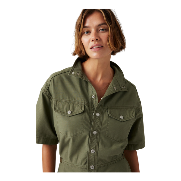 Levi's Short Sleeve Surplus Romper