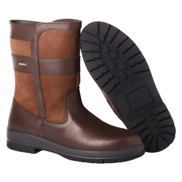 Dubarry Roscommon Leather Boots in Walnut