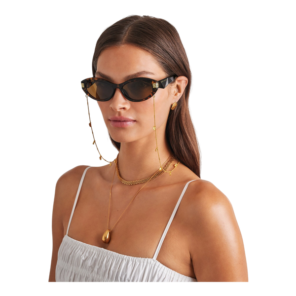 Katie Loxton Cochellia Gold Sunglasses Chain