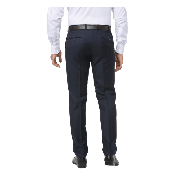 Digel Perr Plain Suit Trousers in Navy