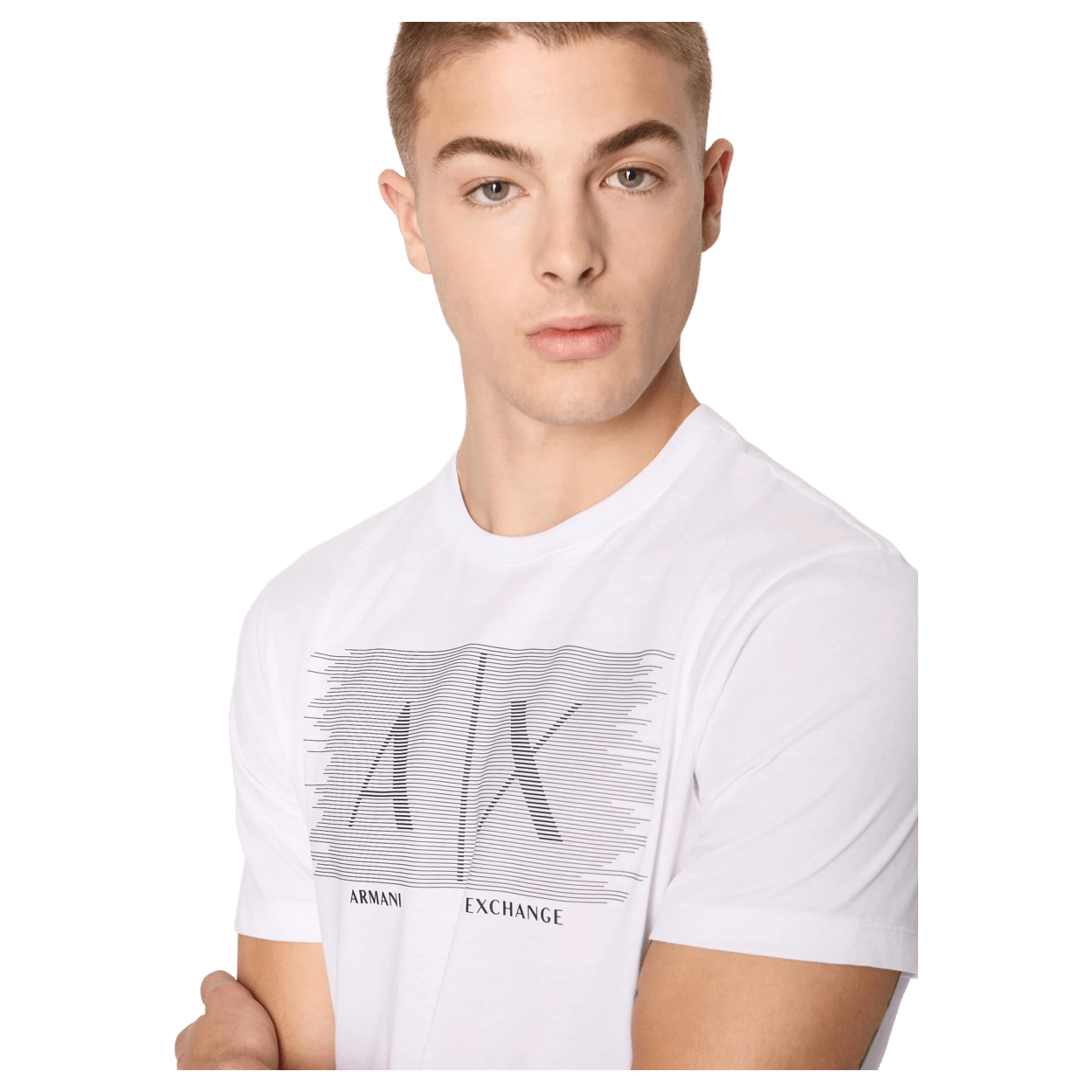 Armani Exchange Short Sleeve Logo T shirt For Men Coes