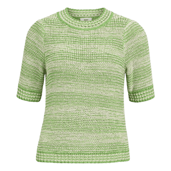 Object Short Sleeve Knitted Pullover