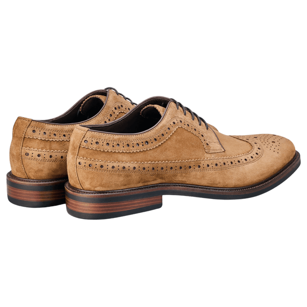 John White Hogarth Suede Brogue Shoe