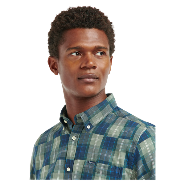Barbour Patch Tailored Long Sleeve Shirt for Men