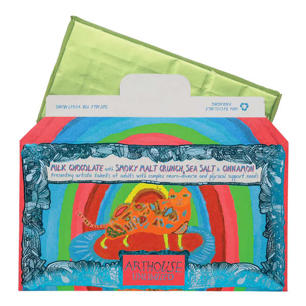 Arthouse Unlimited Rainbow Cat Milk Chocolate Bar