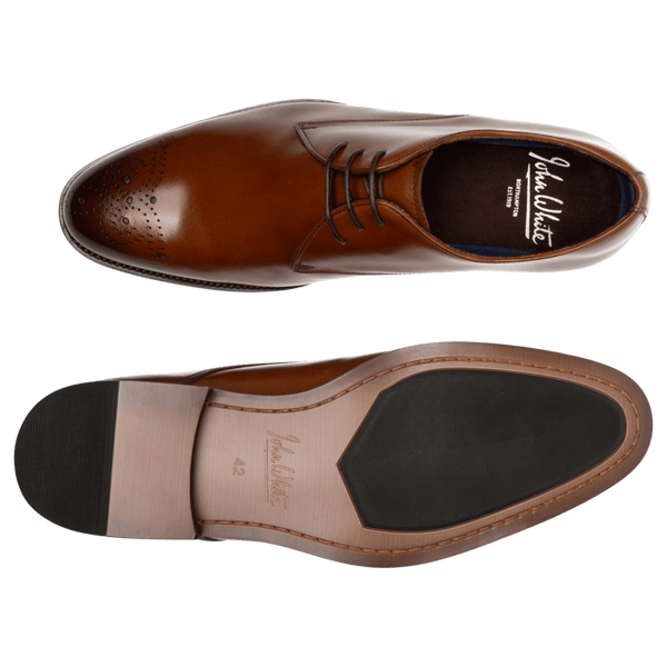 John White Romsey Punch Toe Shoes for Men