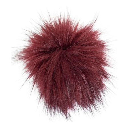 Rino & Pelle Faux Fur Detachable Pompon