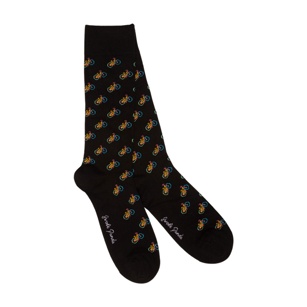 Swole Panda Patterned Bamboo Socks