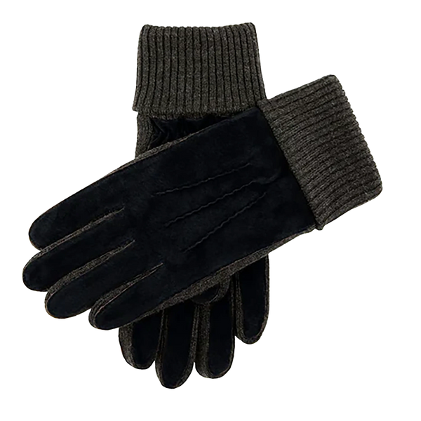 Dents Kendal Suede Gloves with Acrylic Cuffs for Men