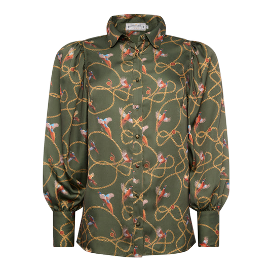 Holland Cooper Isla Satin Shirt
