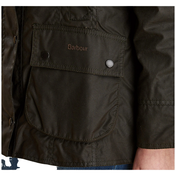 Barbour Classic Beadnell Jacket in Olive