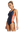 Adidas Three-Stripes Colourblock Swimsuit