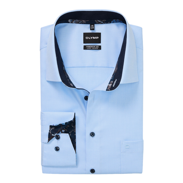 Olymp Plain Textured Shirt