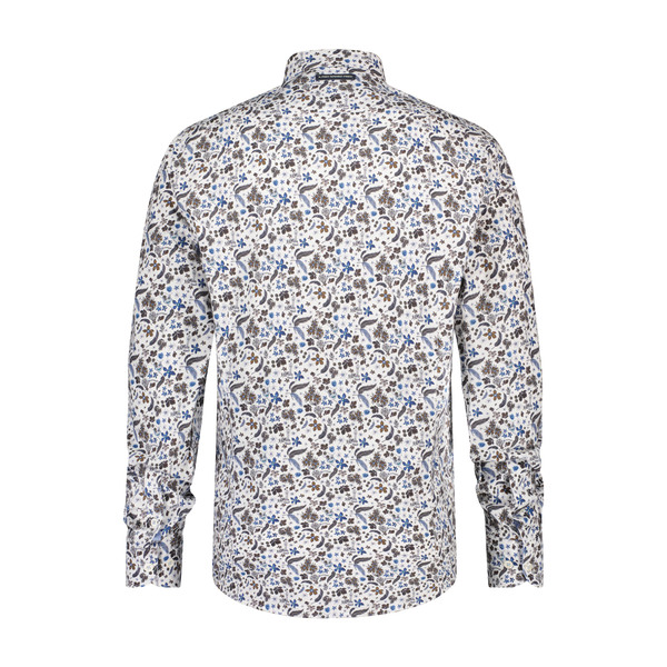 A Fish Named Fred Flower Long Sleeve Shirt